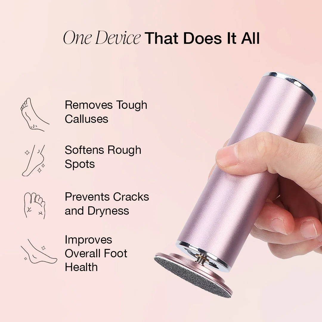 WellioSoft™ | Electric Callus Remover Pro