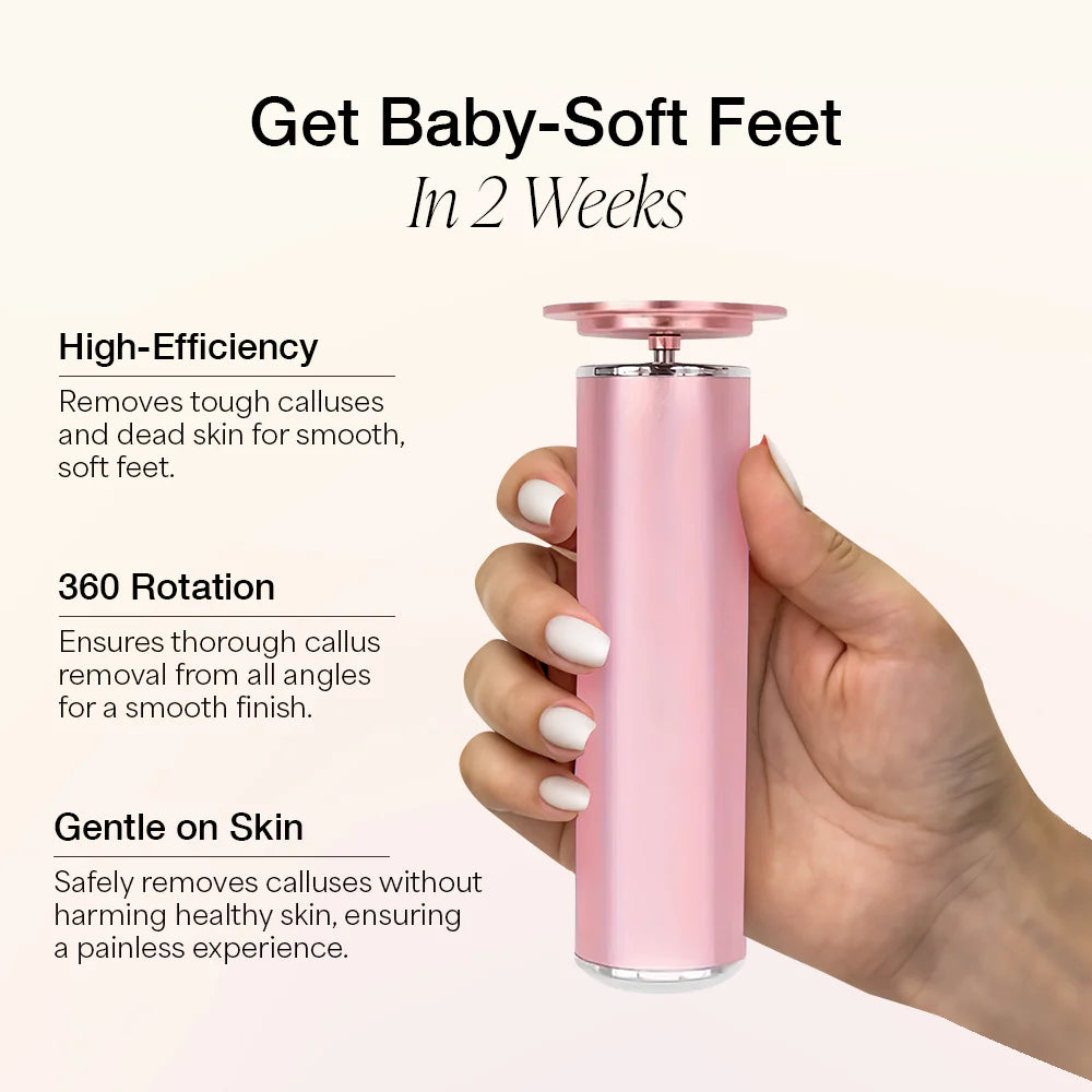 WellioSoft™ | Electric Callus Remover Pro